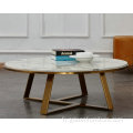 Table basse de style nordique en marbre